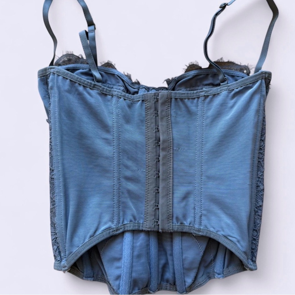 Urban Outfitters Blue Corset Top - Picture 2 of 2